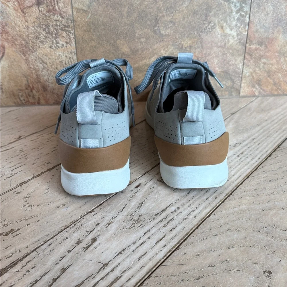 Steve Madden Sneakers P-Brixx Gray Lace Up Cushioned Insole Men Size 10.5 - Picture 5 of 12